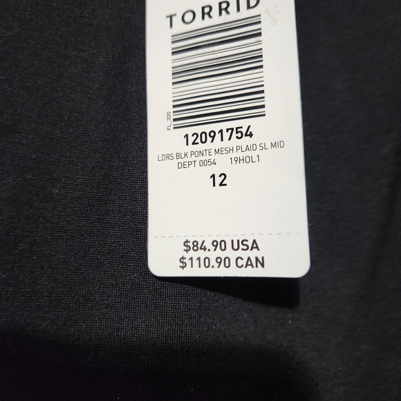 Torrid Black and Silver Patterned Midi Dress - Picture 2 of 3